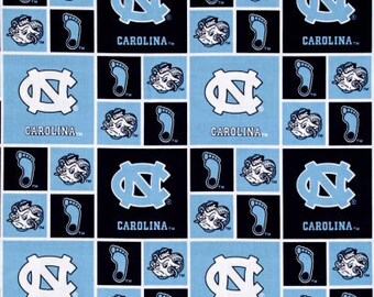UNIVERSITY OF NORTH CAROLINA TAR HEELS IRON ON PATCH 4 INCH
