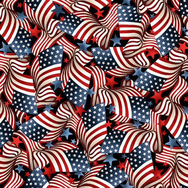 American Flag Fabric - Etsy