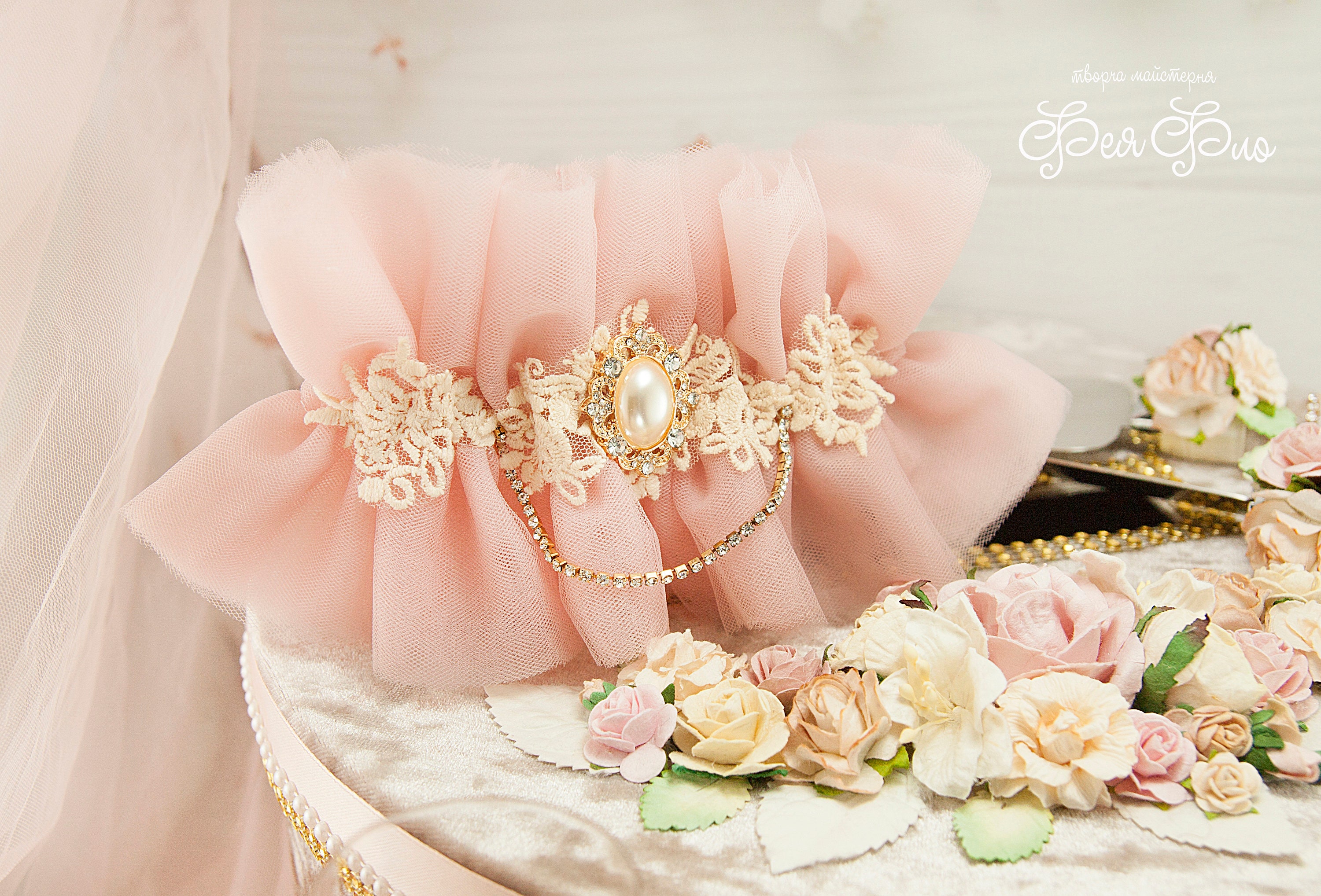 Rose Gold Garter - Etsy