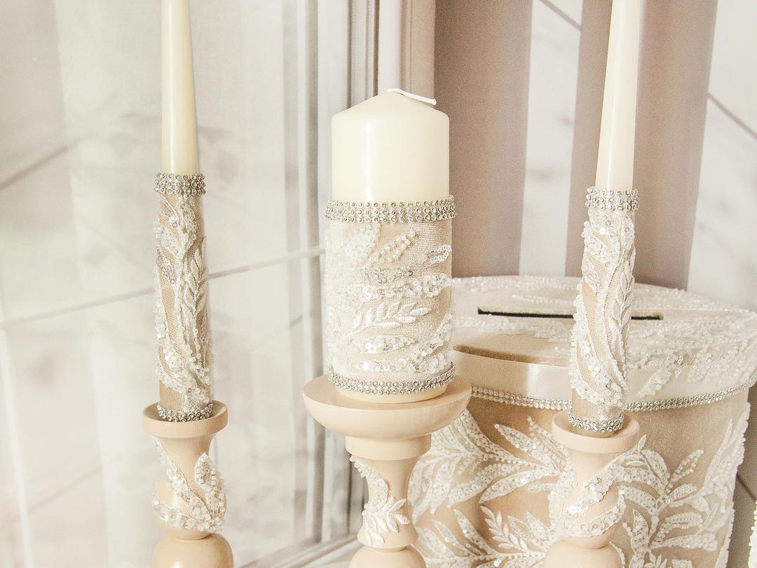 The Bay Glucksteinhome Wedding Candle Set