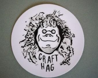 Craft Hag Sticker