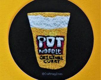 Pot Noodle Sticker (Original Curry Flavour)