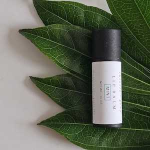 ORGANIC  TALLOW Lip Balm | Mint Lip Balm | organic grass fed tallow | ultra nourishing lip balm