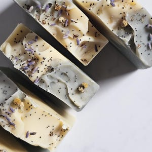 SAGE LAVENDER SOAP | organic cold process soap | gentle soap | tallow soap | luxury | lavender soap | sage soap