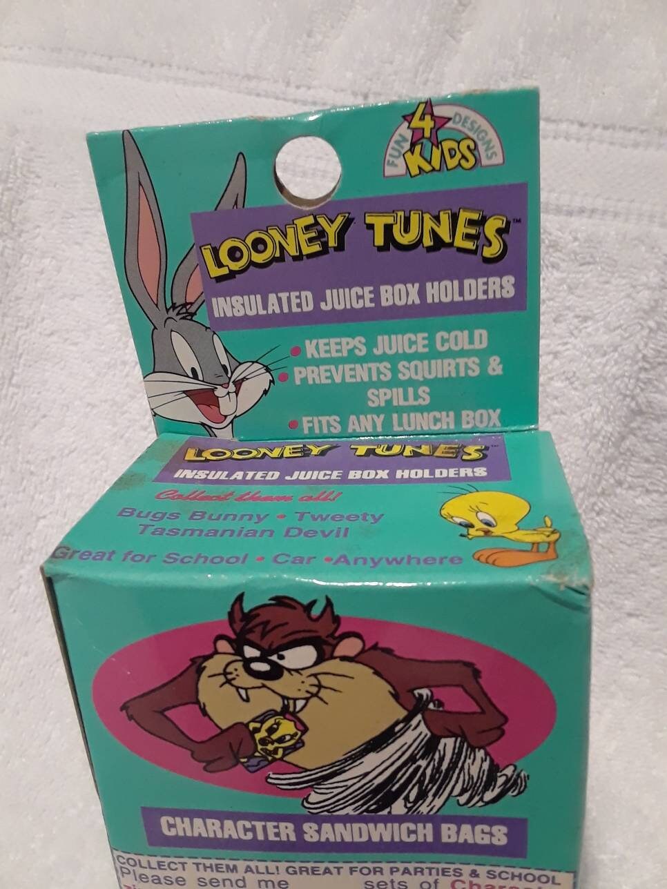 Vintage Looney Tunes Insulated Juice Box Holder Etsy