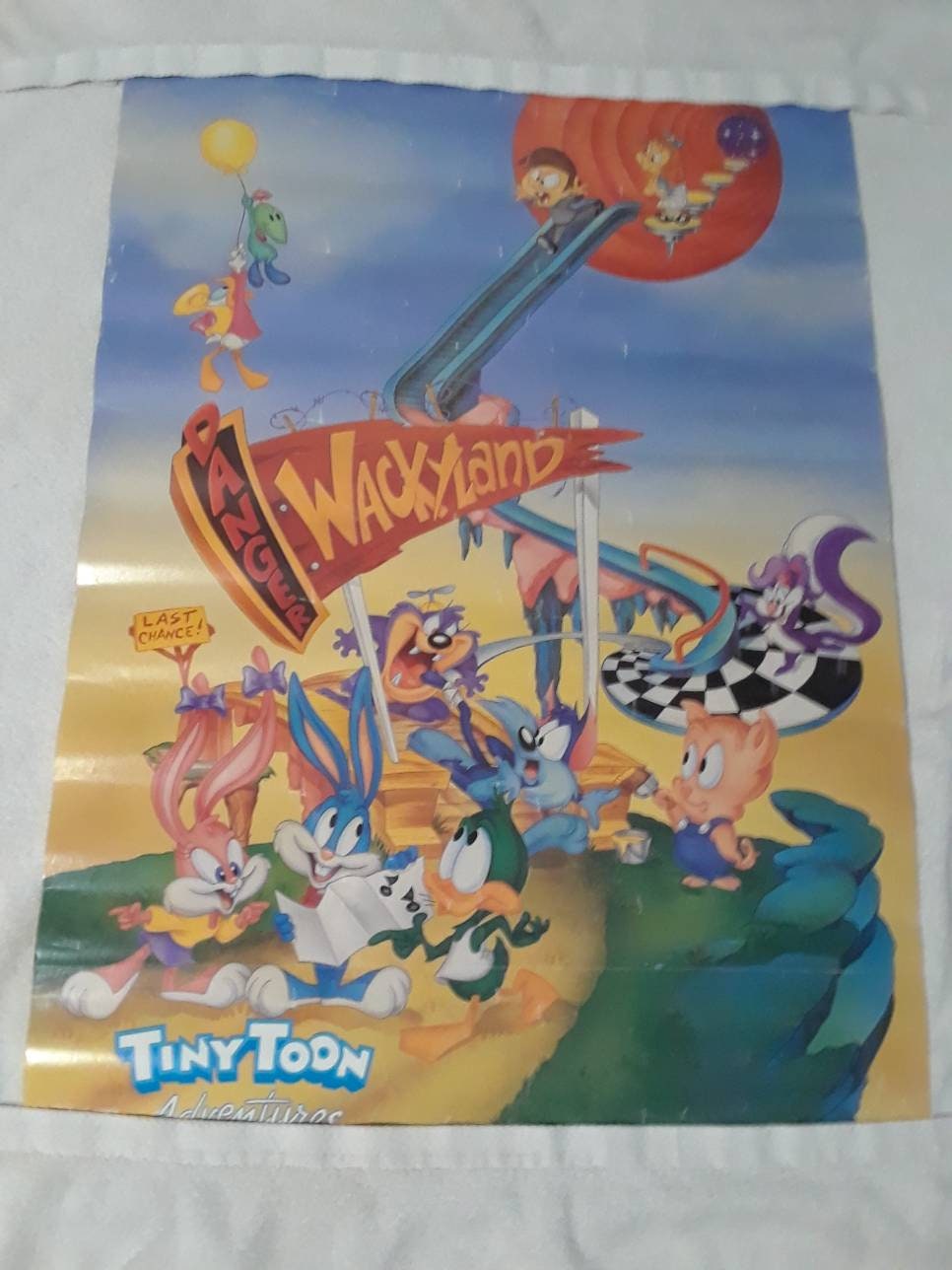 Vintage Looney tunes tiny toon rolled poster - Etsy 日本