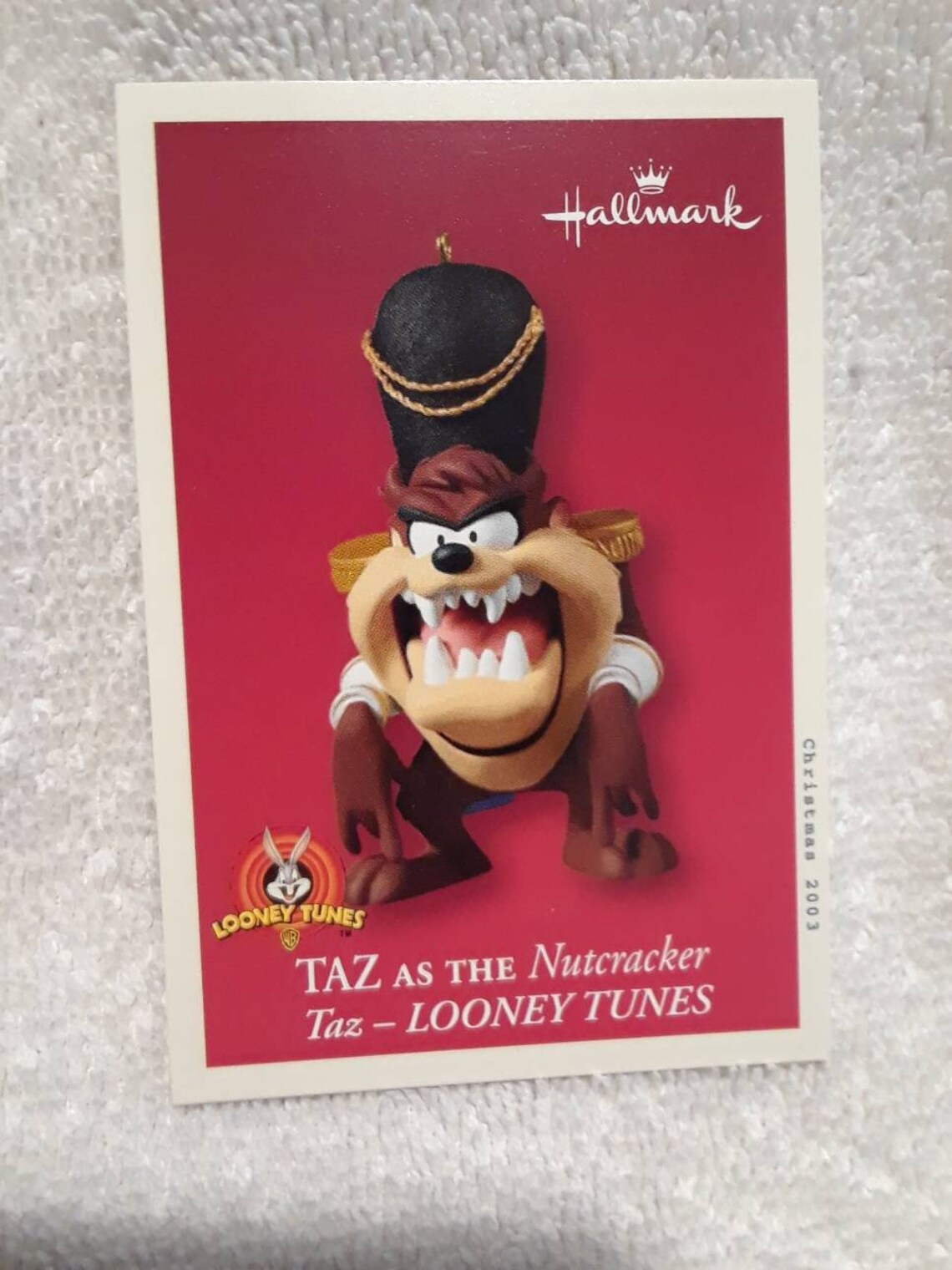 Vintage Looney Tunes Handcrafted Taz as Nutcracker Christmas Etsy