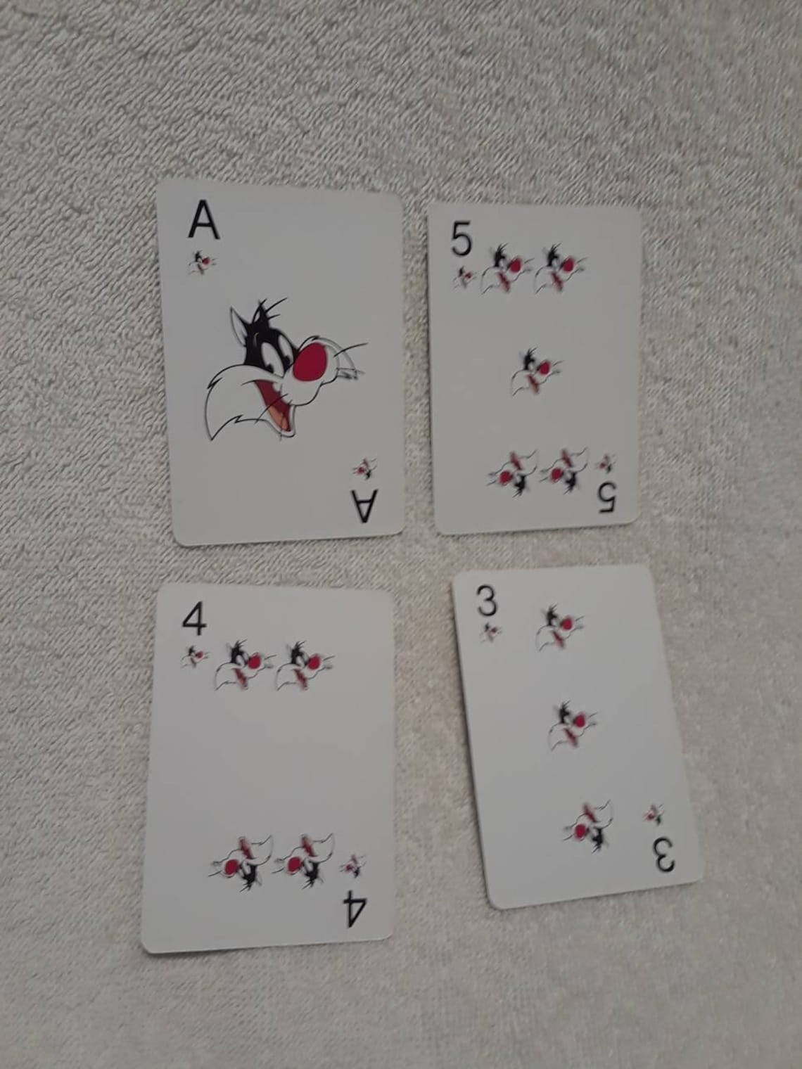 Vintage Looney tunes playing cards | Etsy