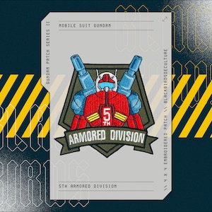 E.F.F. Unit: Guncannon 5th Armored Division Patch