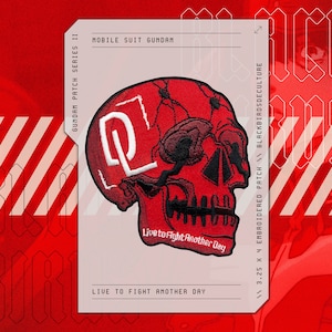 Zeon-eenheid: Living Dead Division (Survivor D.L.) schedelpatch