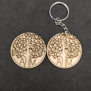 Albero della Vita - Portachiavi, calamita o bomboniera personalizzabili
