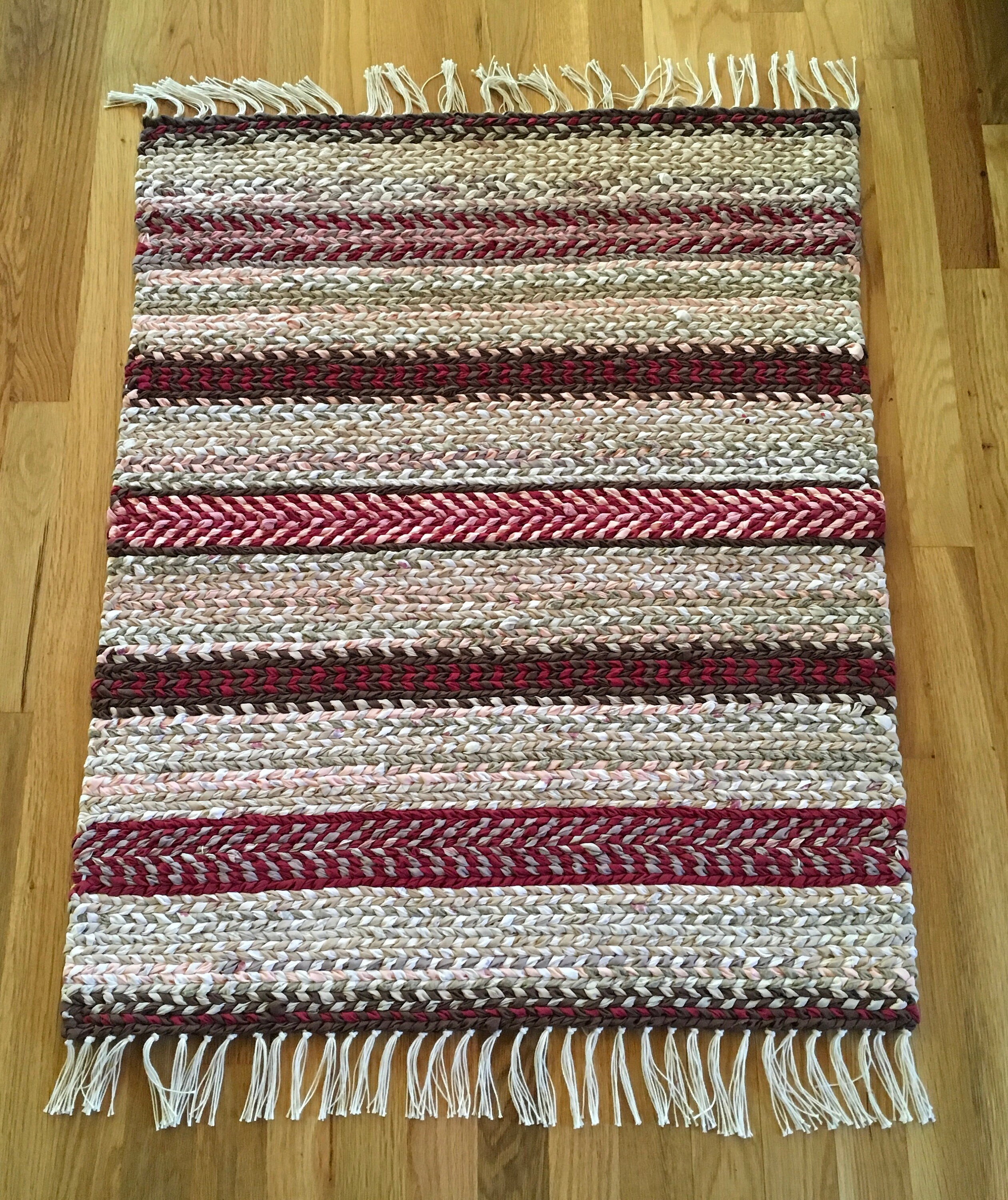 Handmade Rag Rug Etsy
