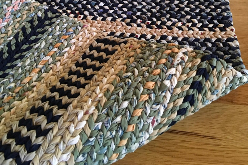 Handmade Twined Rag Rug - Etsy