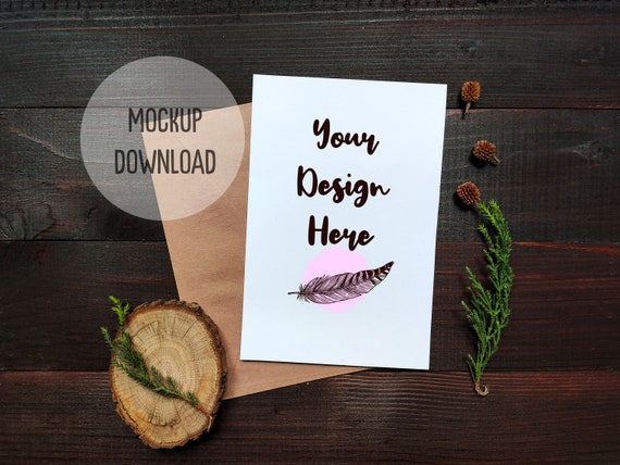 Download Wedding Card Mockup Wedding Invitation Mockup Wedding Card Etsy PSD Mockup Templates