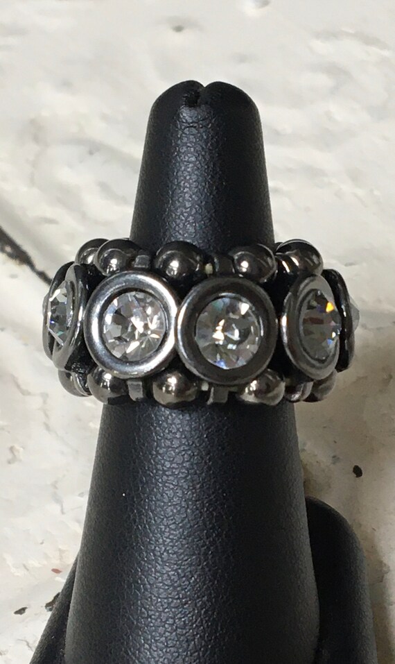 Cocktail Ring,Statement Ring,Crystal Cocktail Rin… - image 5