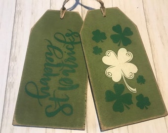 Etiquetas de puerta del día de San Patricio