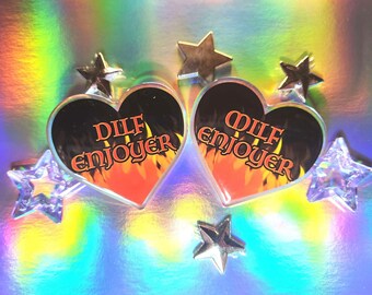 DILF / MILF Enjoyer Pin