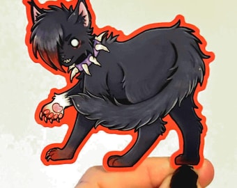 emo scourge | forest felines sticker