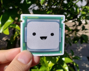 CPU Vinyl Sticker