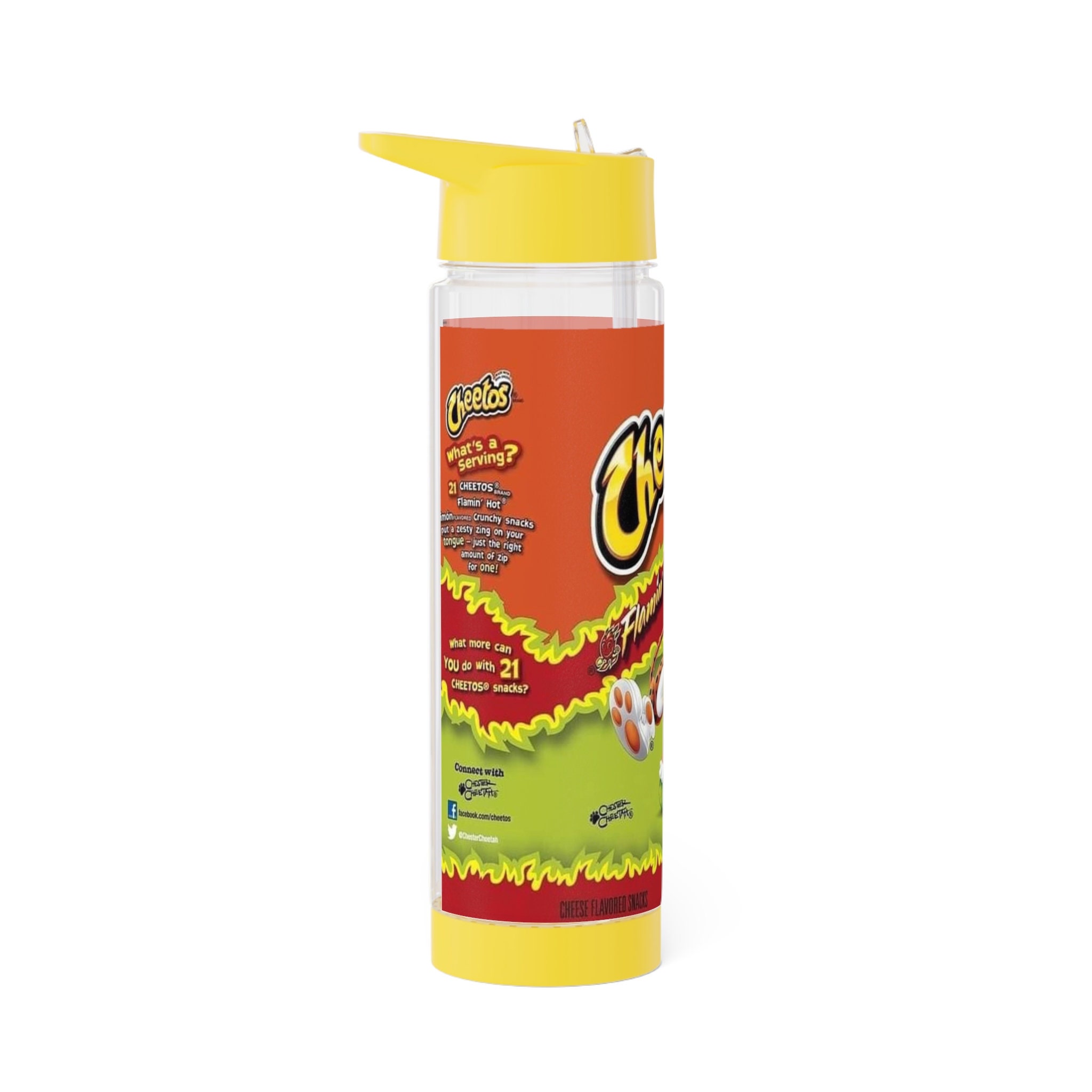 Flamin Hot Cheetos Infuser Water Bottle Etsy UK