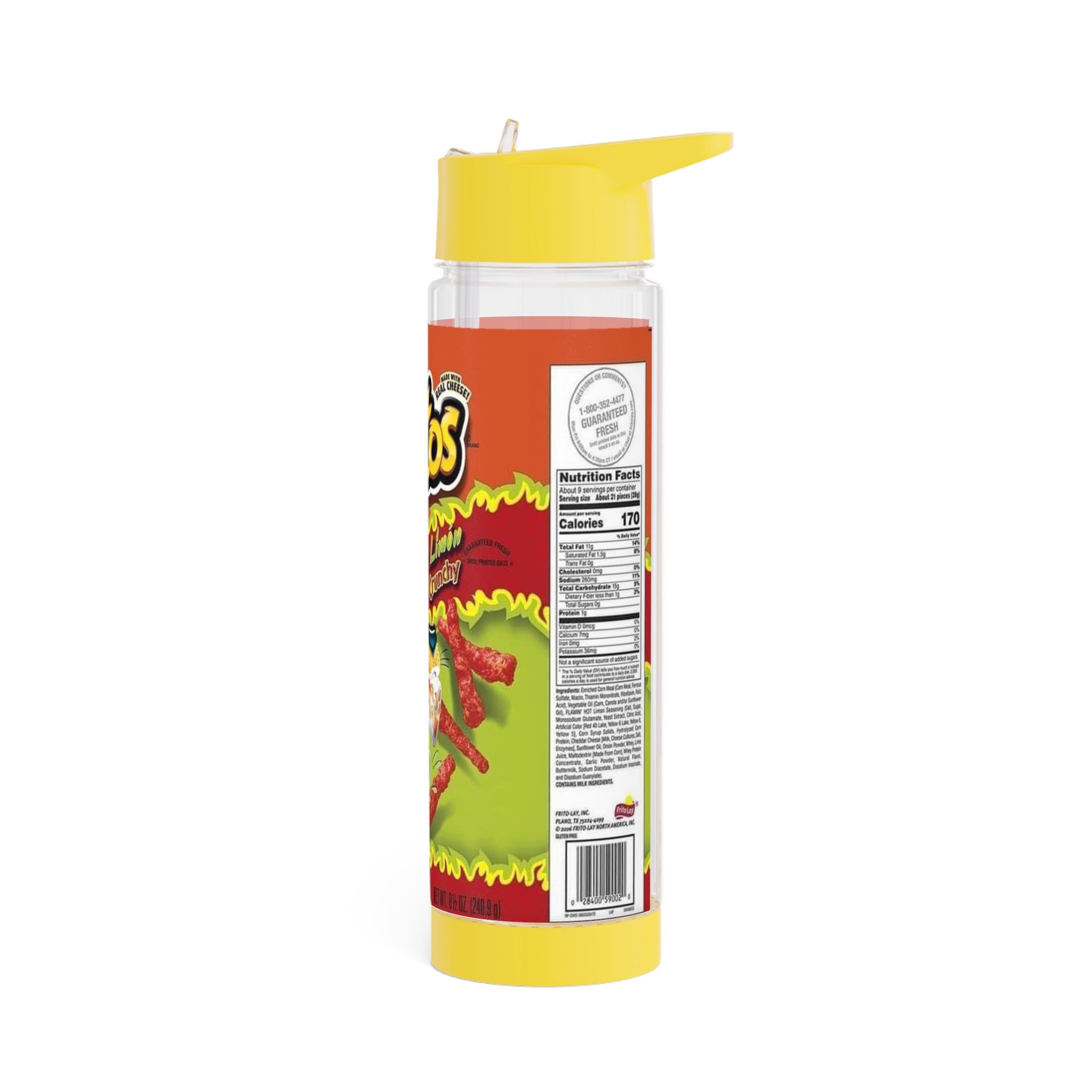 Flamin Hot Cheetos Infuser Water Bottle Etsy