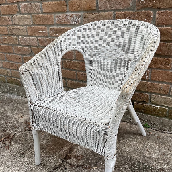 Project Wicker Chair, Wood, Braid Trim