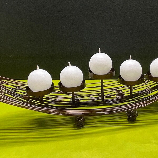 Wire Candle Holder Etsy