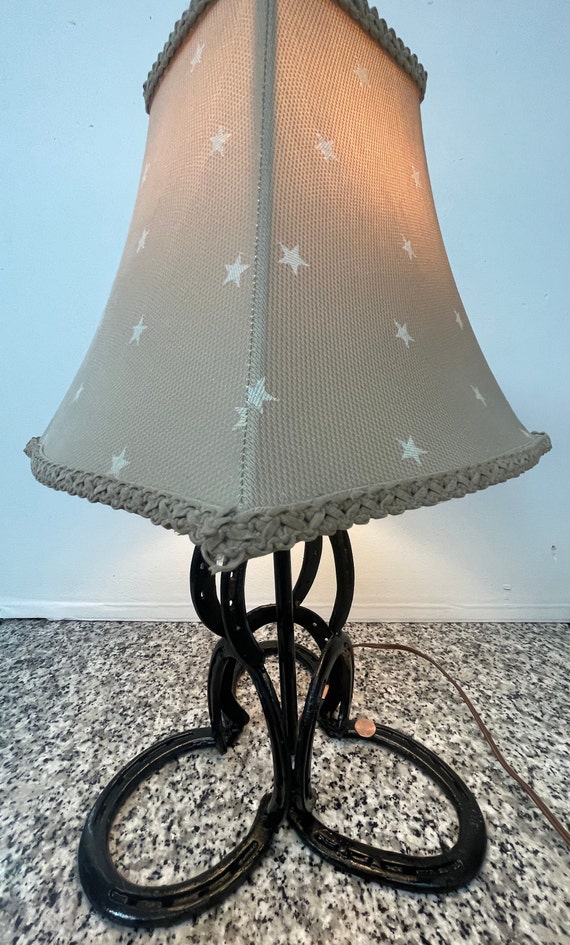 Horseshoe Lamp, Vintage 1950’s-1960’s