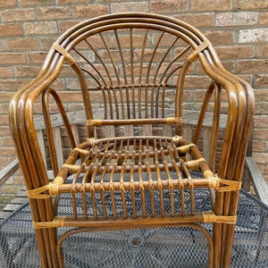 Rattan Chair - Etsy