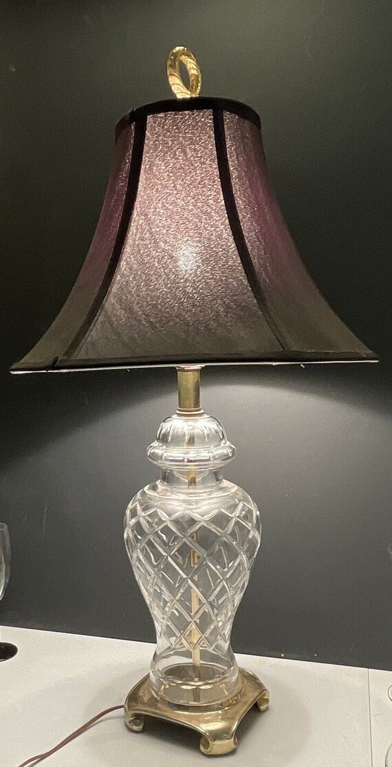 Glass jar lamp base deals