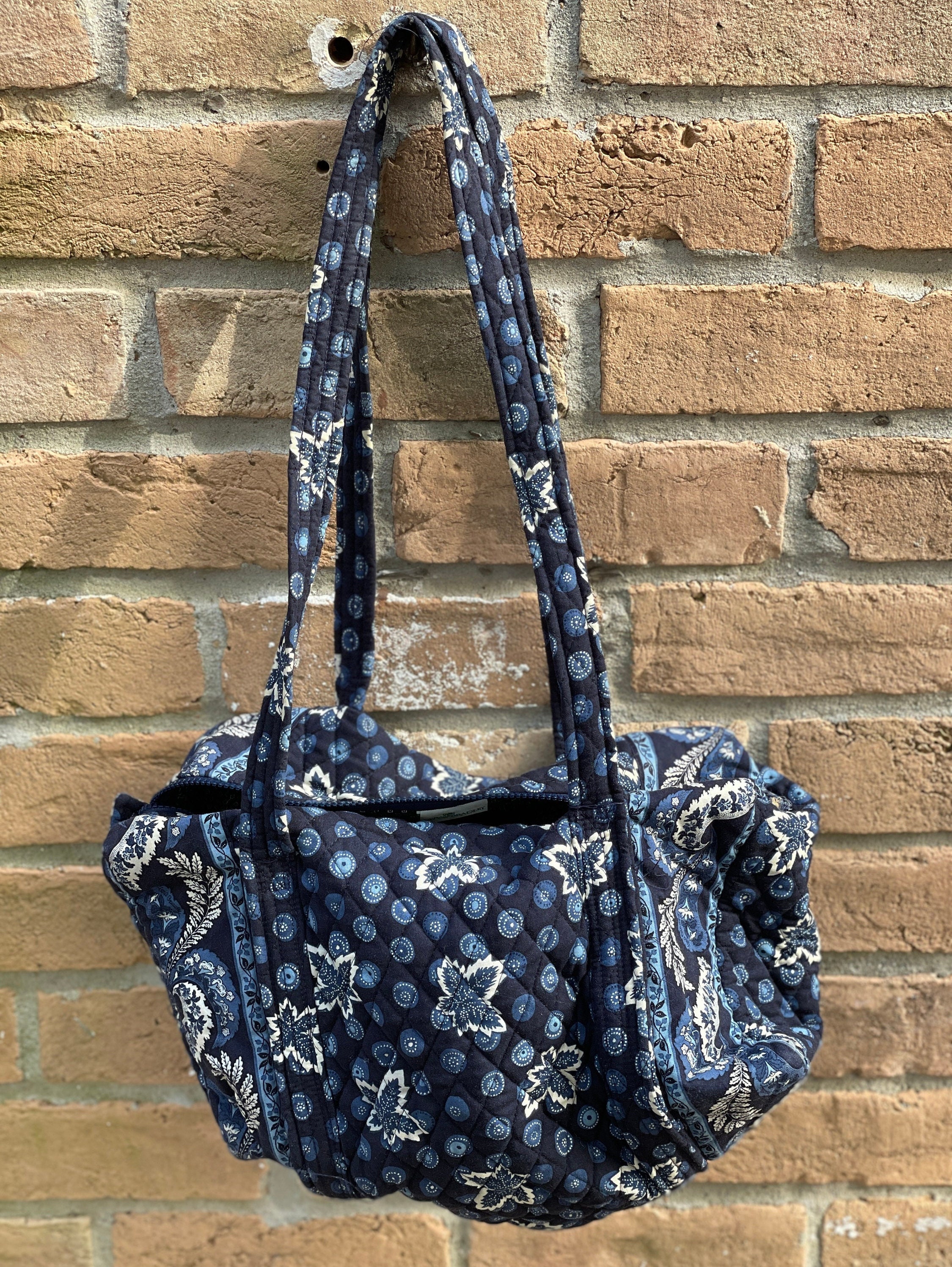 Vera Bradley Commuter Tote Bag in Rumba, Personalized, Monogram or Name,  Embroidered, Custom 