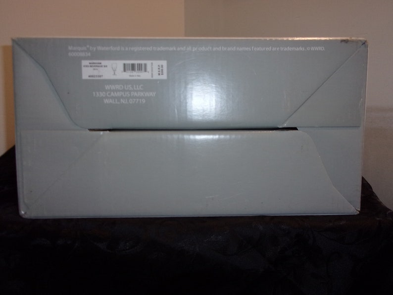 Traditional Holiday Glasses, Iced Beverage markham Crystal. Rare 8 3/8 In. Tall and Holds 17 Ozs