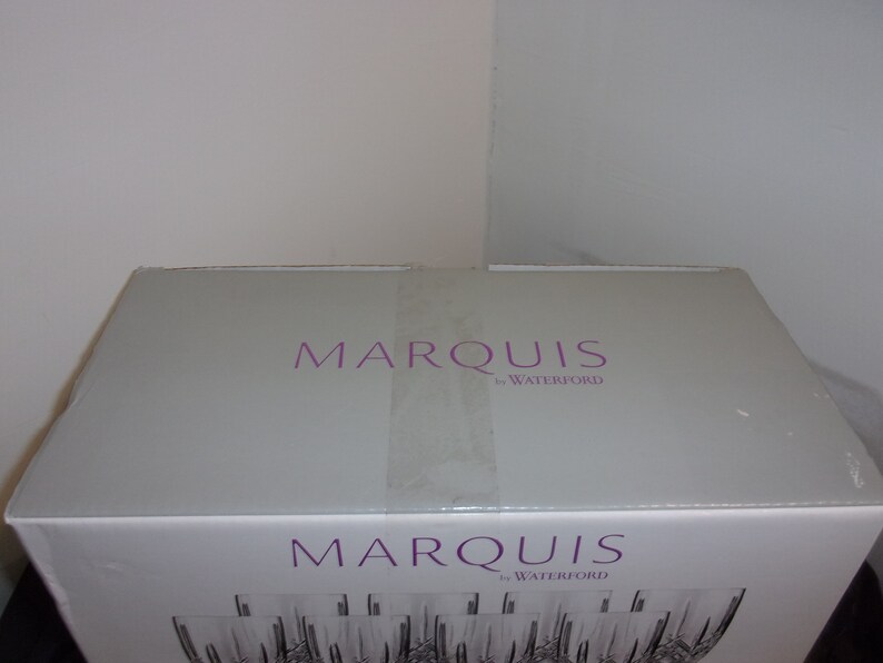 Traditional Holiday Glasses, Iced Beverage markham Crystal. Rare 8 3/8 In. Tall and Holds 17 Ozs