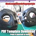DIGITAL Foam Cat Skull Base for Fursuits - PDF Download