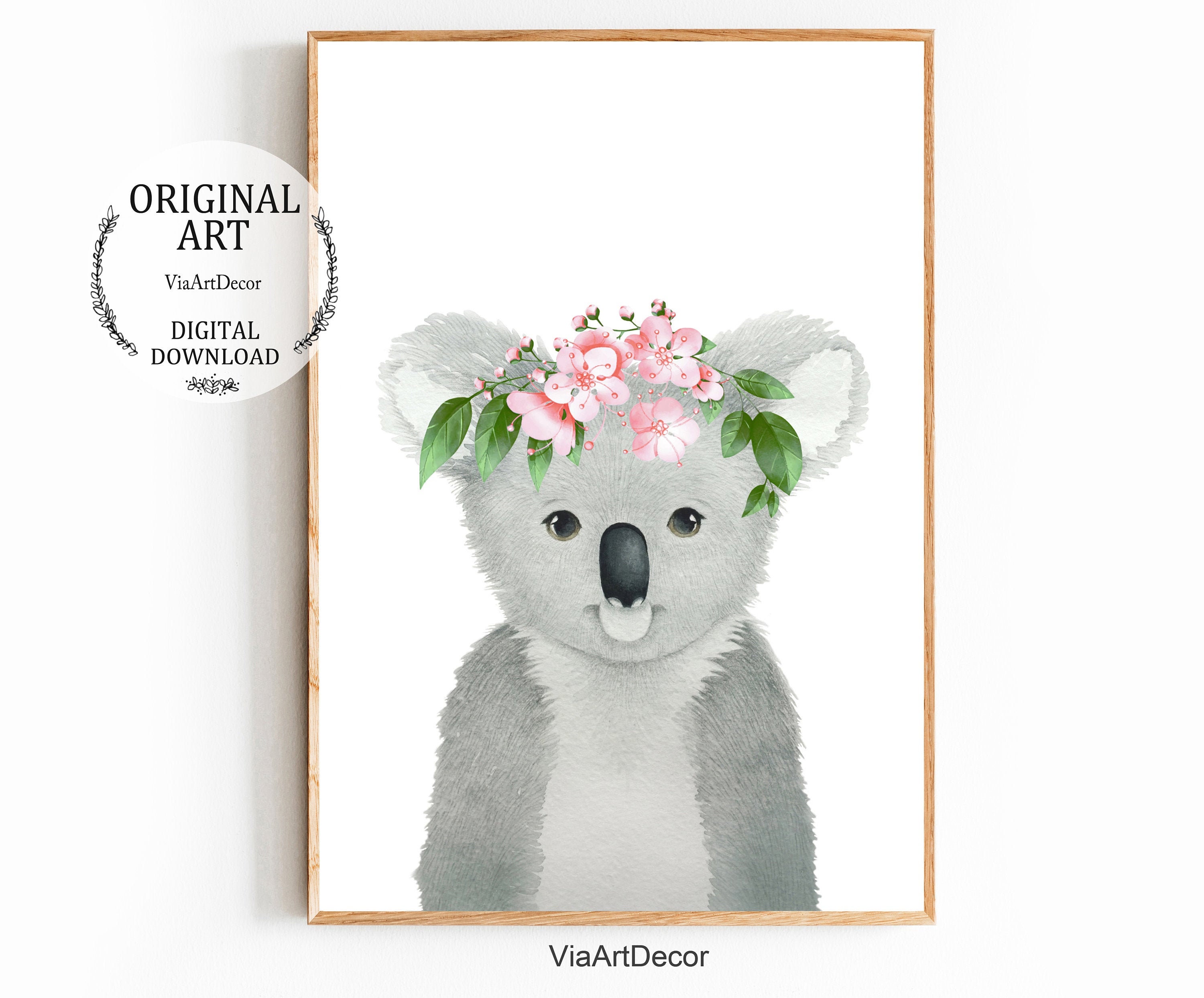 Aussie Rules Koala Nursery D\u00e9cor Doggies. Koala Western Bull Dog Nursery Prints Wall Art Prints AFL Footy Western Bulldogs