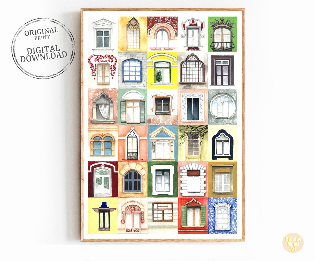 Modern Art Printable Poster Boho Wall Decor Printable Wall Art Digital ...