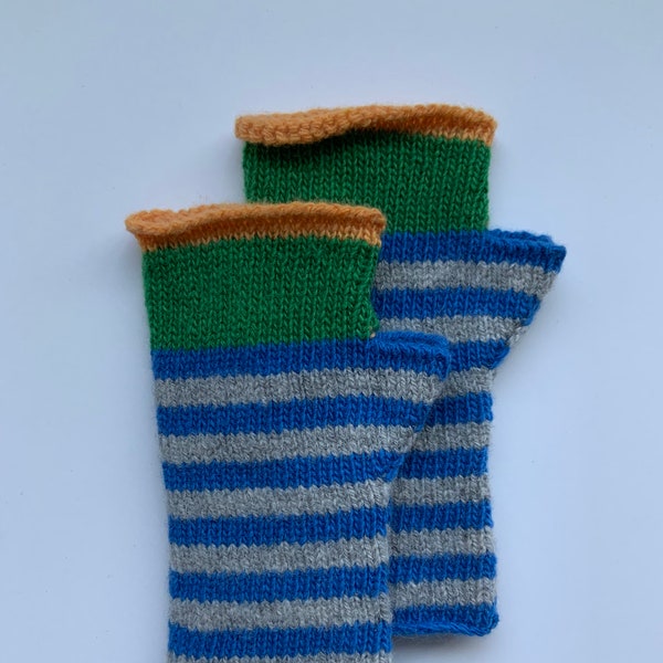 Kids Hand warmers, Fingerless gloves - Made To Order