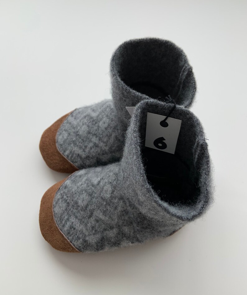 Toddler Wool Slippers Size 6