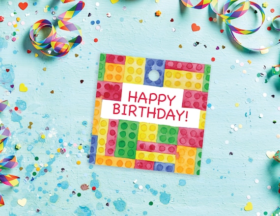 lego gift tags