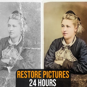 Photo Restoration, Vintage Photo Retouching, Colorize photo, Photo Editing, Photo Repair