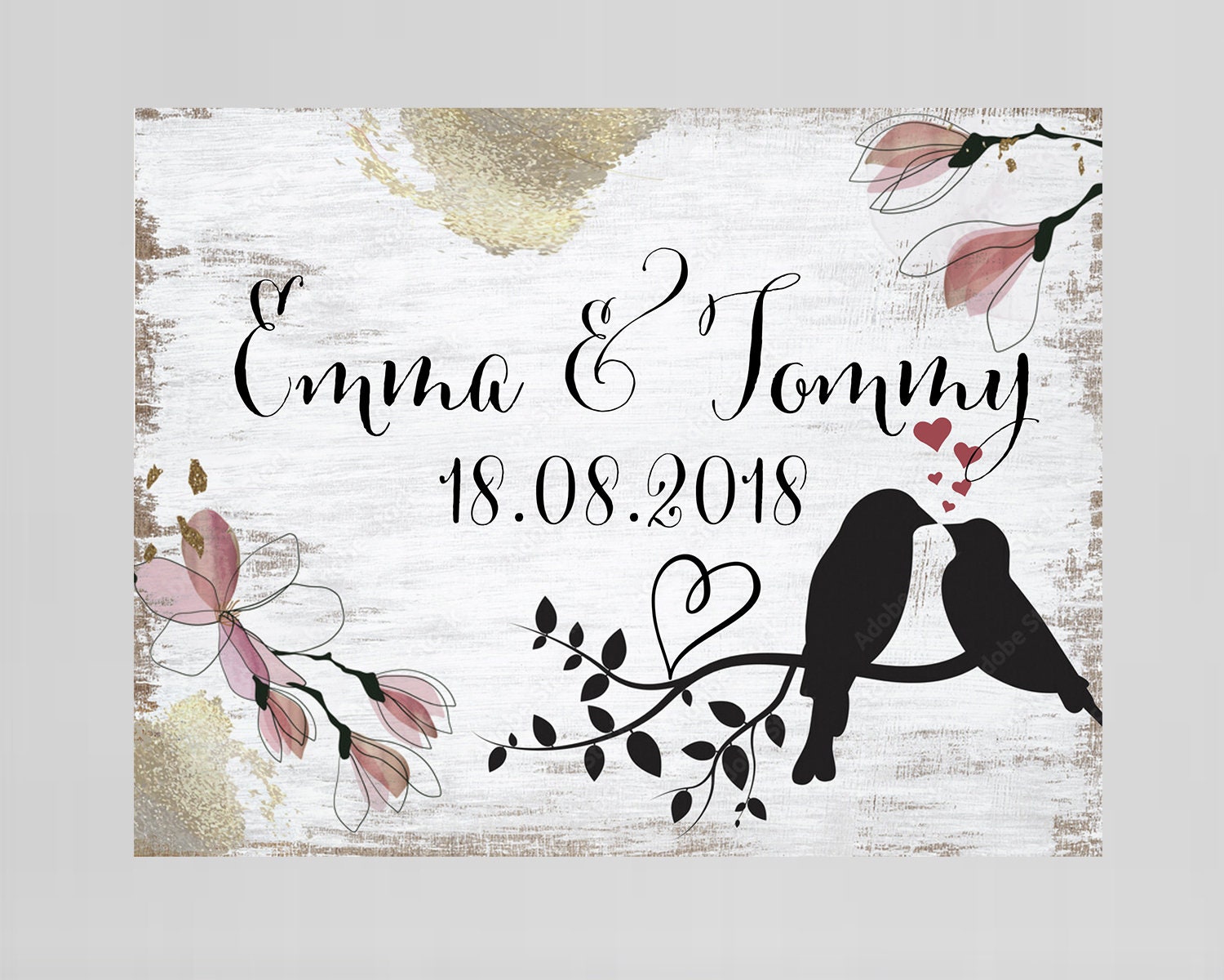 Personalized Couple Monogram Canvas Table Runner – The Cotton & Canvas Co.