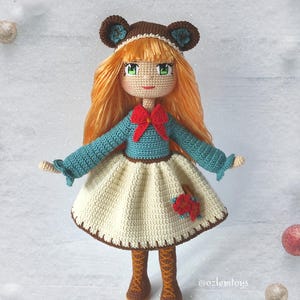 Crochet Ladin Doll Amigurumi Pattern (Digital Download)