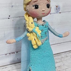 Disney Princess Elsa English Pattern