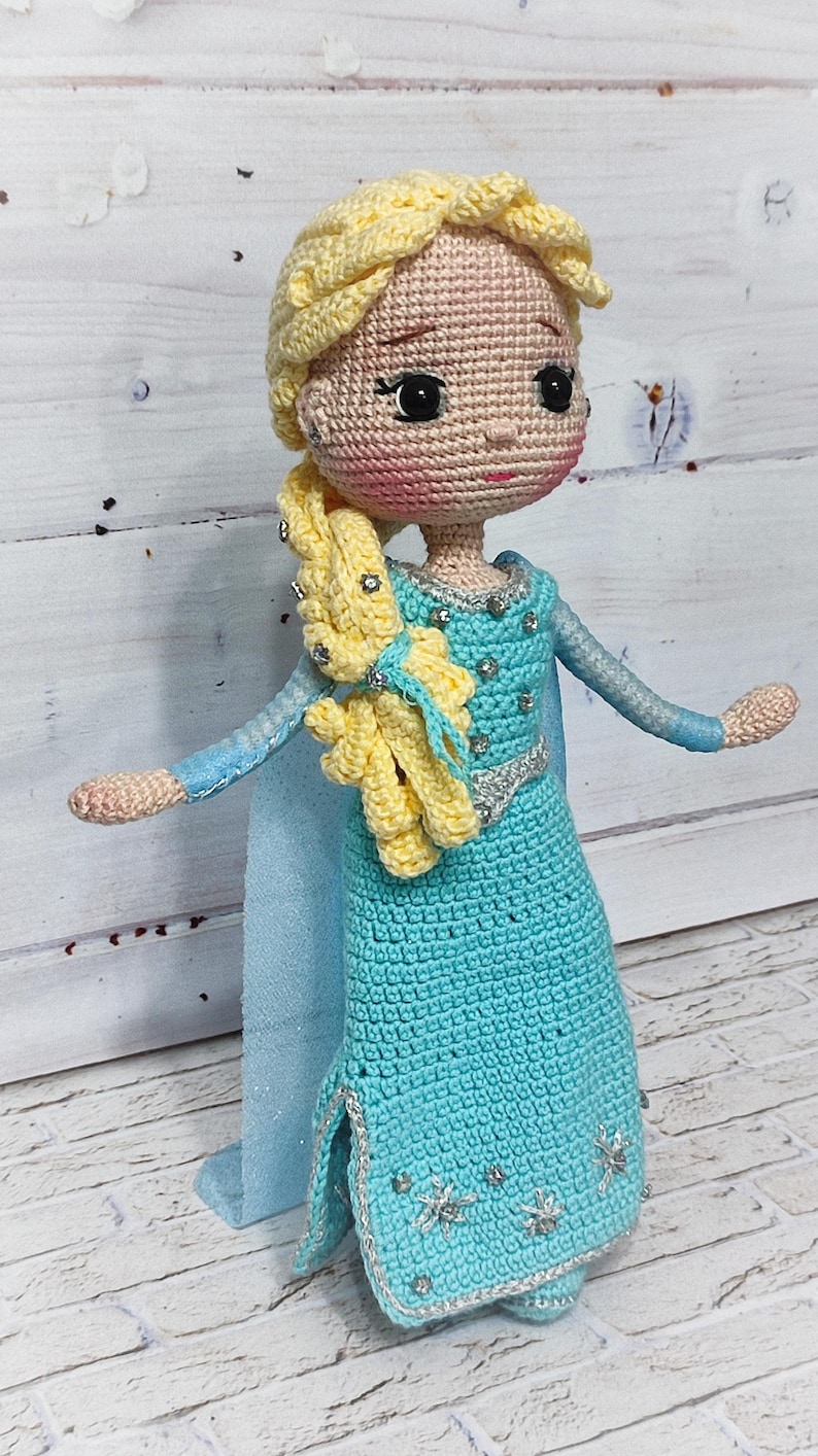 Disney Princess Elsa English Pattern