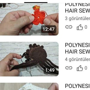 Helpful videos for Moana Doll preparation