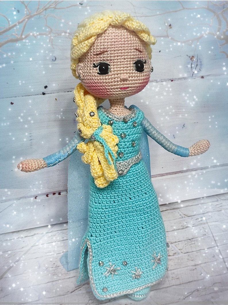 Amigurumi Elsa English PDF Pattern