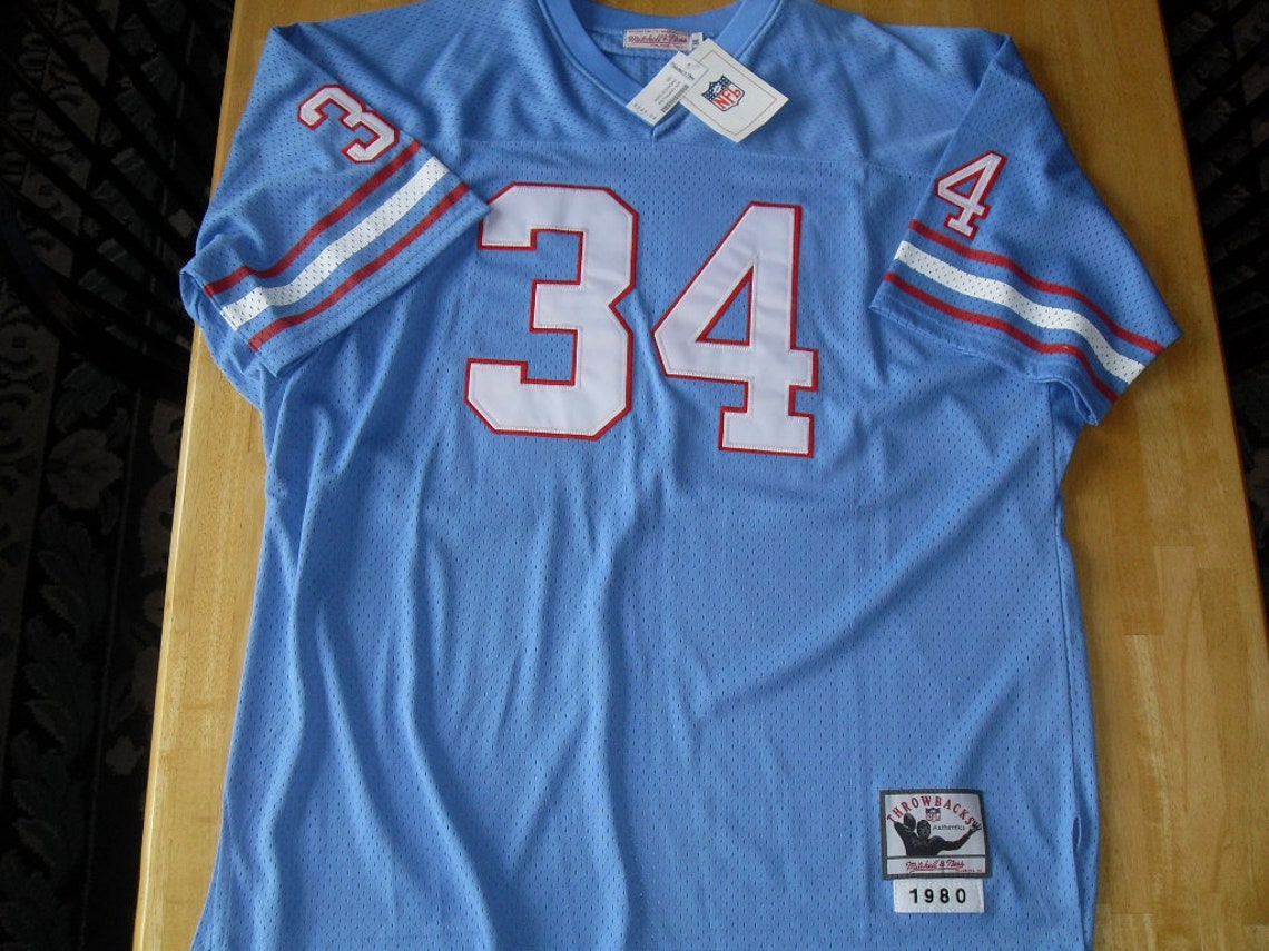 HOUSTON OILERS 34 Earl Campbell throwback jersey Etsy