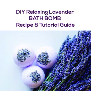 DIY BATH BOMB Recipe & Tutorial Guide