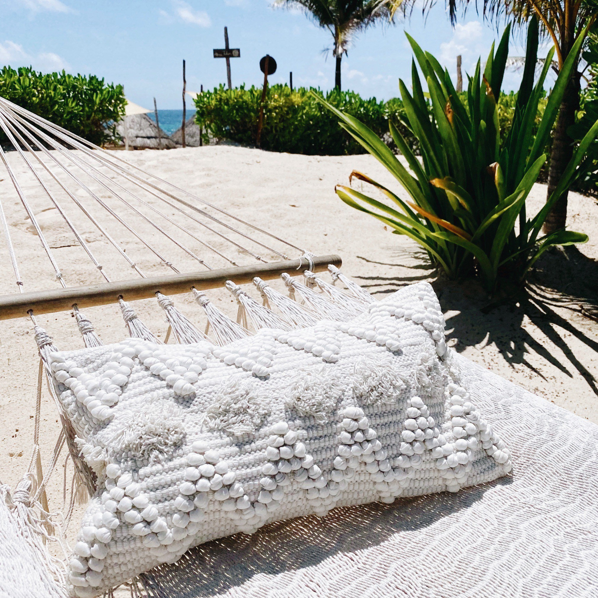 PREORDER White Bohemian Pillow Coastal Boho Pillow Cover Etsy