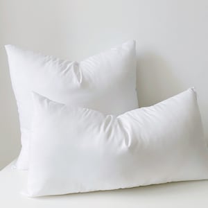 Down alternative Throw Pillow insert, Pillow fill, Soft Decorative pillow insert, Karate chop, Cushion insert, Square Lumbar Pillow Stuffing